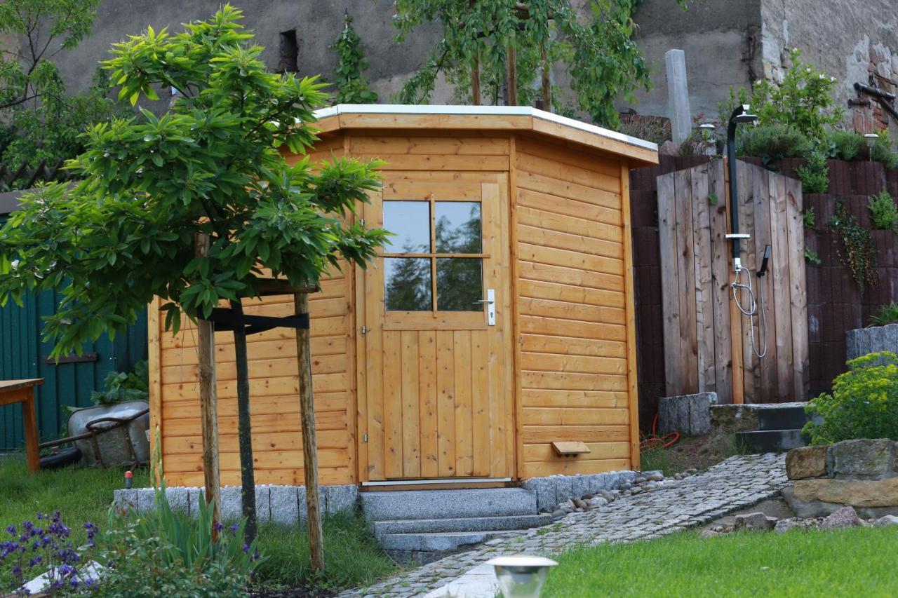 Ferienhof Graefe - 3-Seiten Hof Mit Grossem Garten, Pool & Sauna Meißen Exterior foto